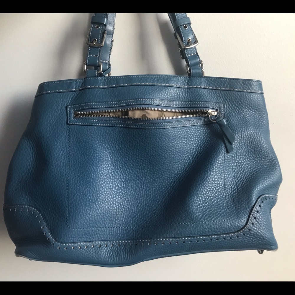 Coach pebble leather Satchel or Laptop/Work Bag